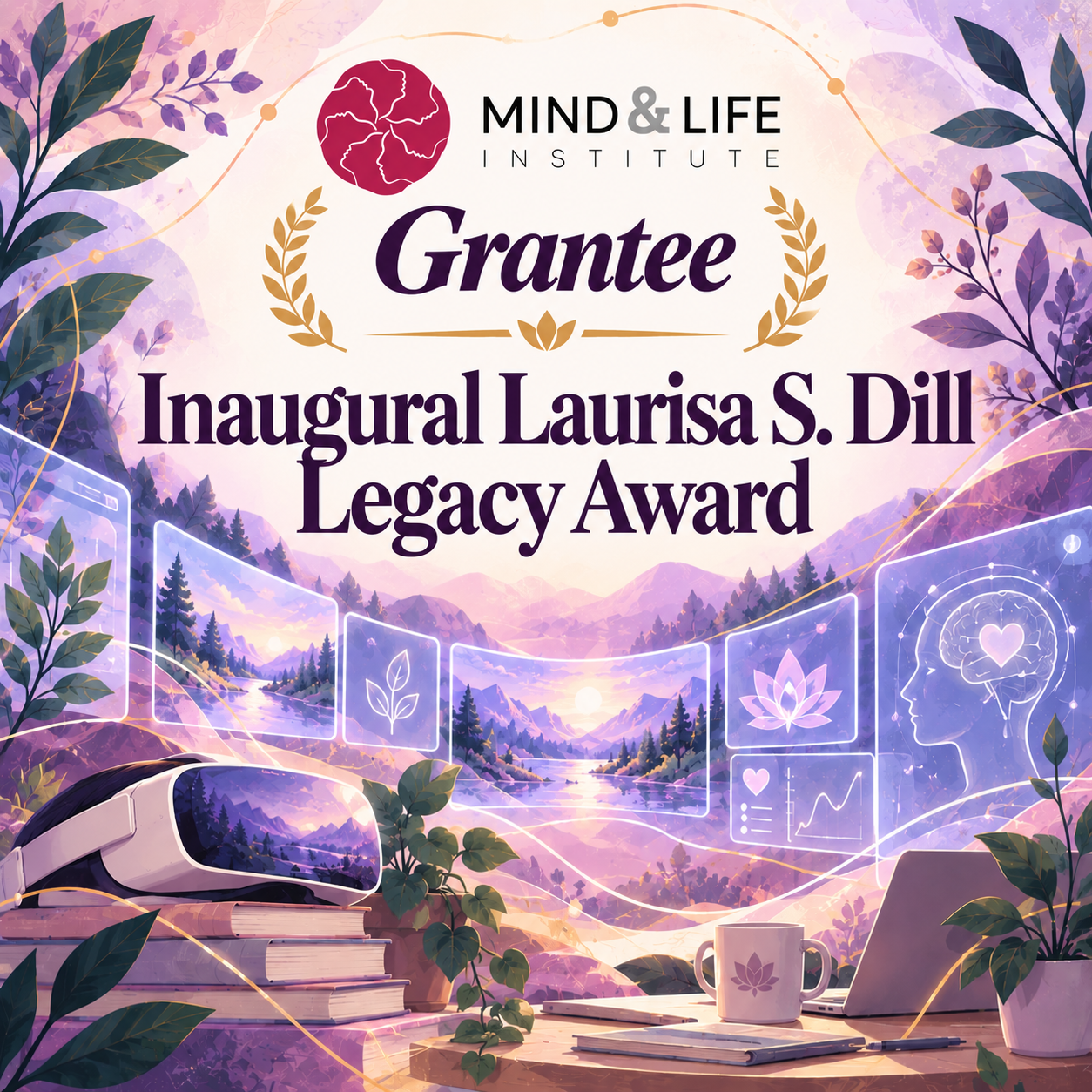 Mind & Life Laurisa S. Dill Legacy Award grantee graphic