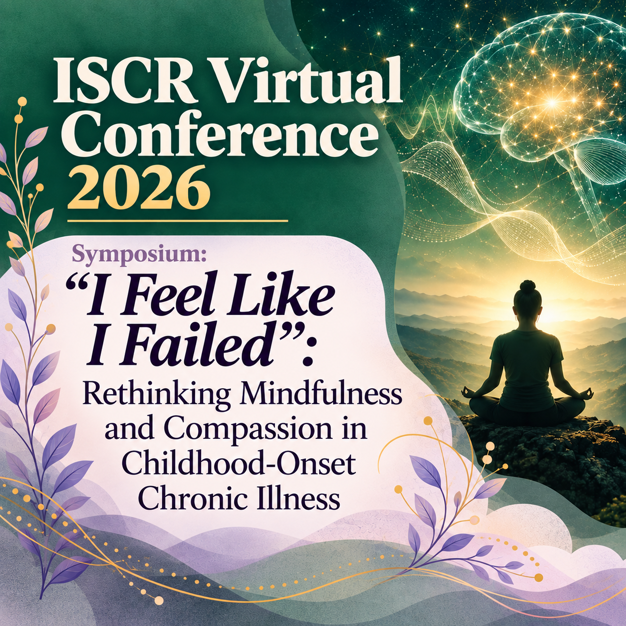 International Society of Contemplative Research 2026 conference graphic